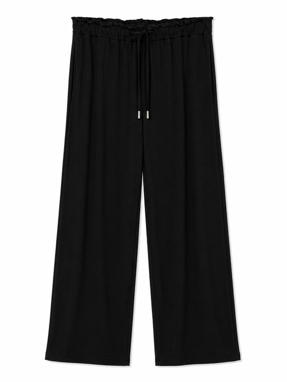 Knix Black Modal Blend Lounge Pants Size Medium Soft Wide Leg Pajama Pants - Picture 2 of 7